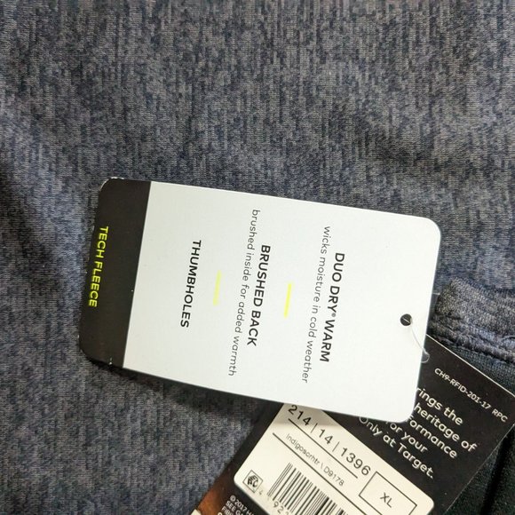 C9 Champion Duo Dry Womens Extra Large Gray Hoodie Pullover Tech Pocket - Picture 7 of 7